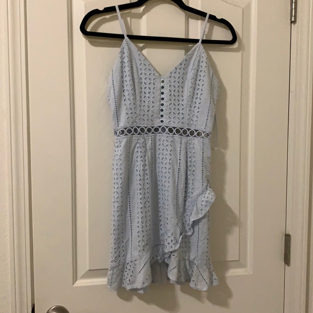 Light blue dress
